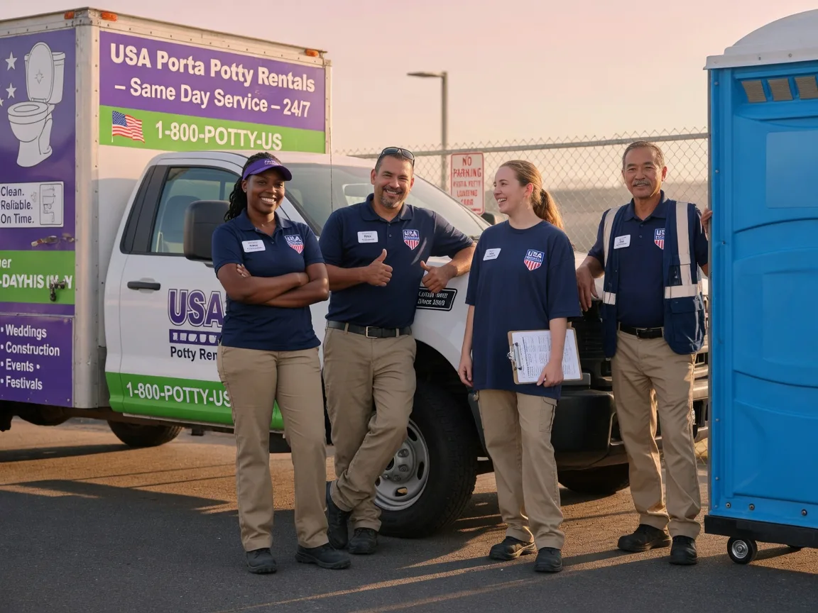 Porta Potty Rental company in Stockdale, TX